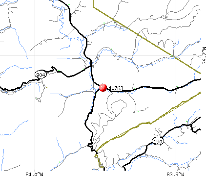 Siler, KY (40763) map
