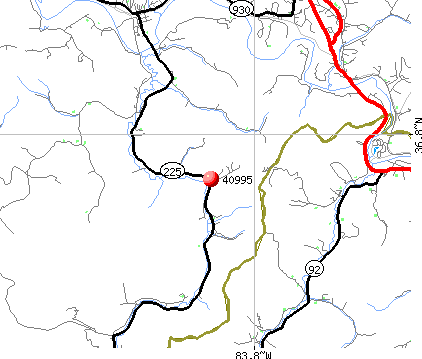 Trosper, KY (40995) map