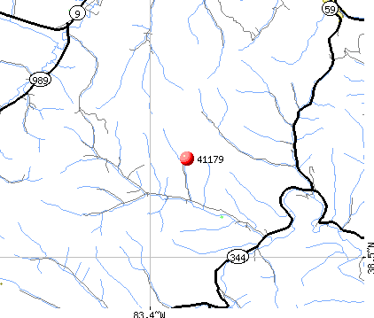 Vanceburg, KY (41179) map
