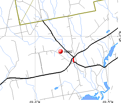 Harmony, ME (04942) map