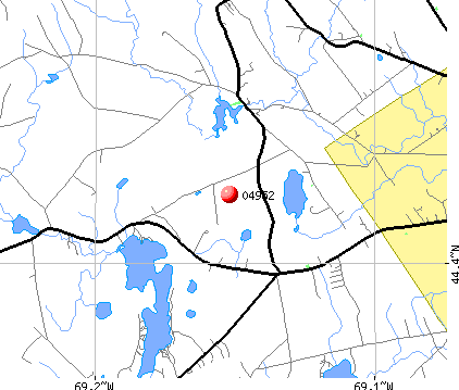 Morrill, ME (04952) map