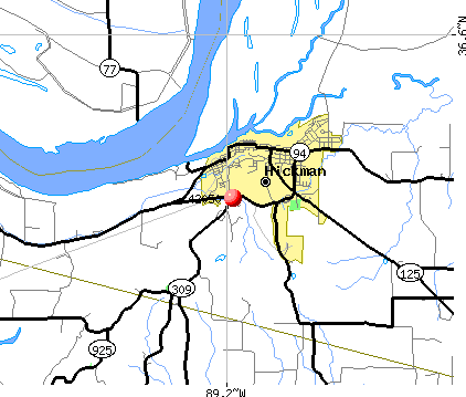 Hickman, KY (42050) map
