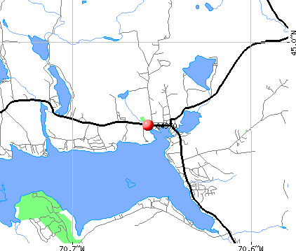 Rangeley, ME (04970) map
