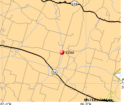Masonville, KY (42366) map