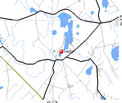 Searsmont, ME (04973) map