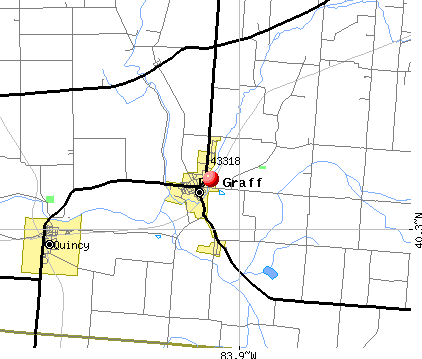 De Graff, OH (43318) map