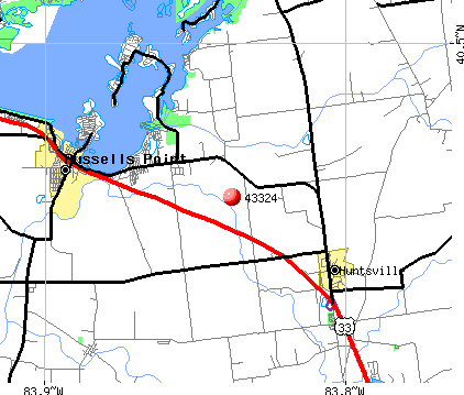 43324 Zip Code (Huntsville, Ohio) Profile - homes, apartments, schools