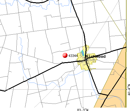 Richwood, OH (43344) map