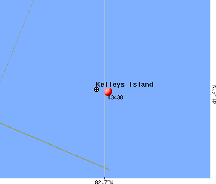 Kelleys Island, OH (43438) map