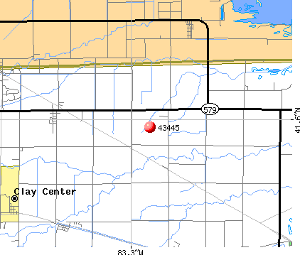 43445 map