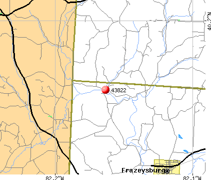 Frazeysburg, OH (43822) map