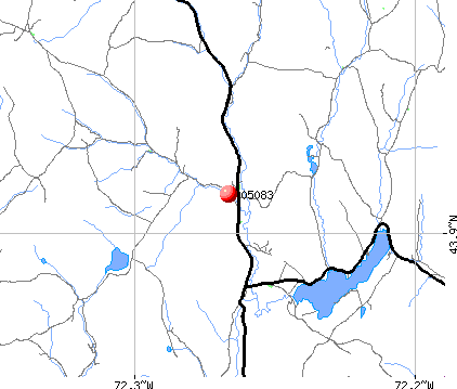 West Fairlee, VT (05083) map