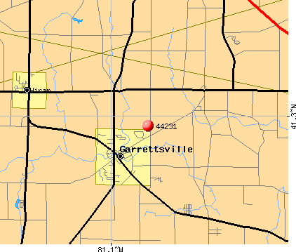 Garrettsville, OH (44231) map