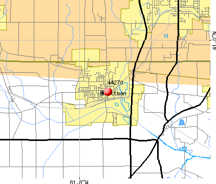 Rittman, OH (44270) map