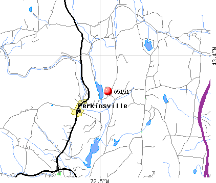 Perkinsville, VT (05151) map