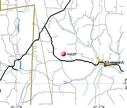 Glenmont, OH (44628) map