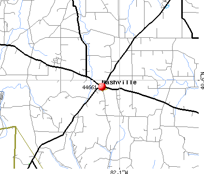 Nashville, OH (44661) map