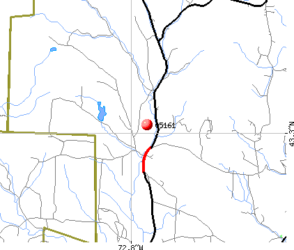 Weston, VT (05161) map