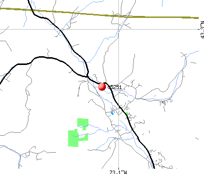 Dorset, VT (05251) map