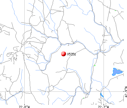 , VT (05351) map
