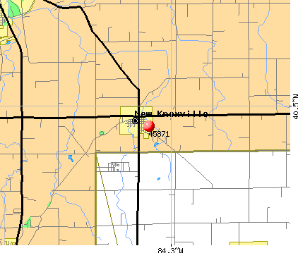 New Knoxville, OH (45871) map