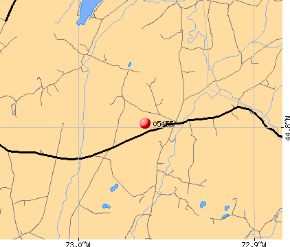 Fairfield, VT (05455) map