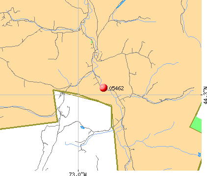 Huntington, VT (05462) map