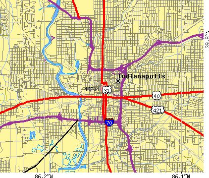 Zip Code Indianapolis Indiana Map