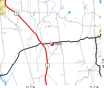 New Haven, VT (05472) map