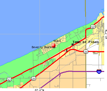 46301 Zip Code (Beverly Shores, Indiana) Profile - homes, apartments