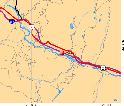 Richmond, VT (05477) map