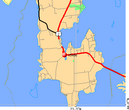 South Hero, VT (05486) map