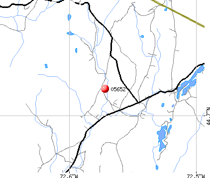 Eden, VT (05652) map