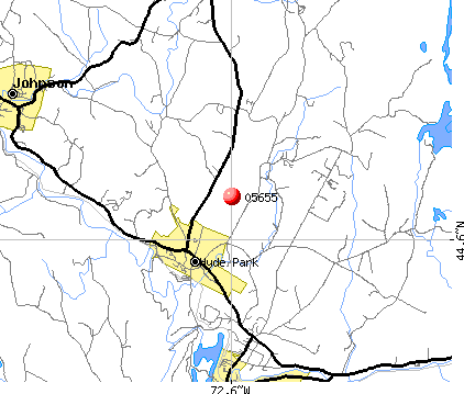 Hyde Park, VT (05655) map