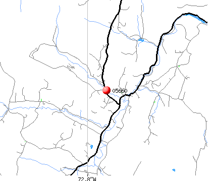 Moretown, VT (05660) map