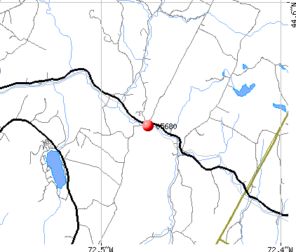 Wolcott, VT (05680) map