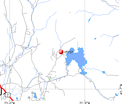 Chittenden, VT (05737) map