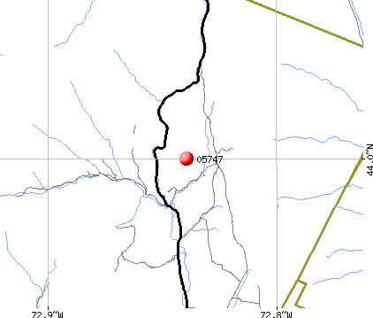 Granville, VT (05747) map