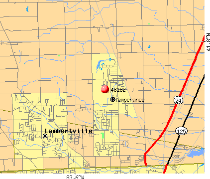 48182 Zip Code (Temperance, Michigan) Profile - homes, apartments