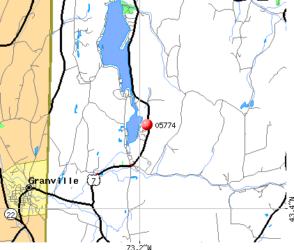 Wells, VT (05774) map