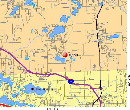 Auburn Hills Mi Zip Code Map United States Map