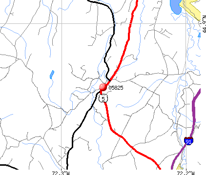 Coventry, VT (05825) map