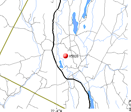 Craftsbury, VT (05826) map