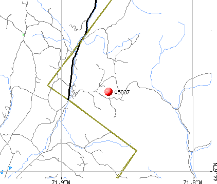 East Haven, VT (05837) map