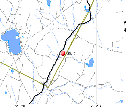 , VT (05842) map