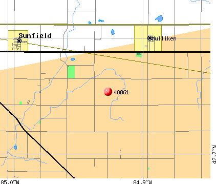 Mulliken, MI (48861) map