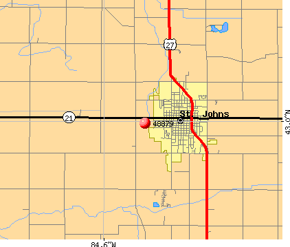 48879 Zip Code (St. Johns, Michigan) Profile - homes, apartments