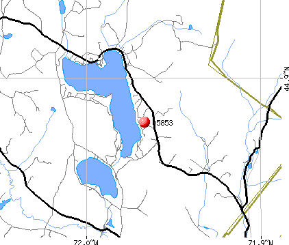 Morgan, VT (05853) map