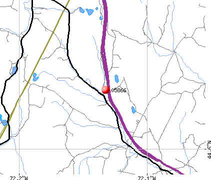 Sheffield, VT (05866) map