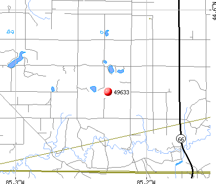 Fife Lake, MI (49633) map